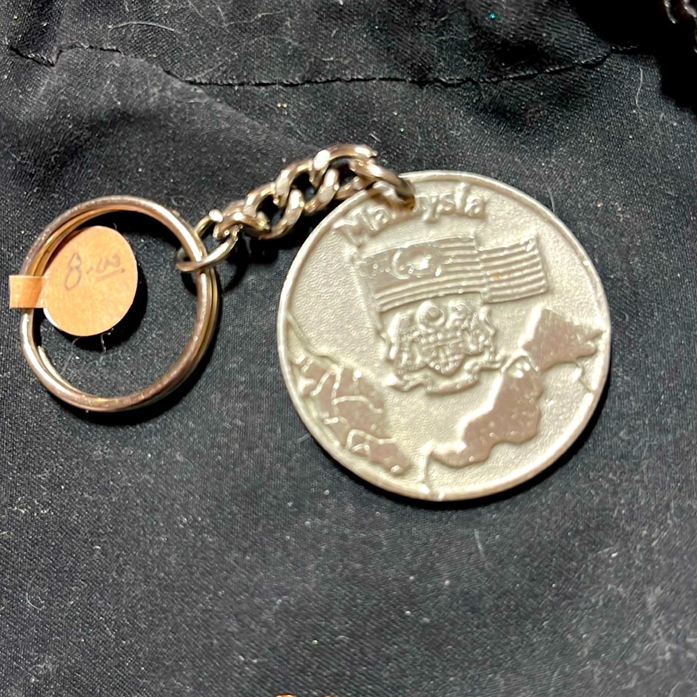 Malaysia Pewter keychain